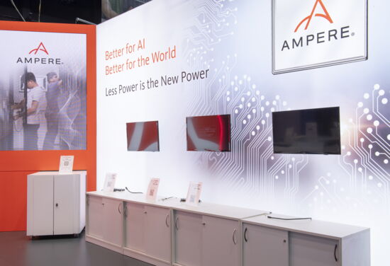 Messestand AmpereComputing mueller messebau Cloudfest2024 3