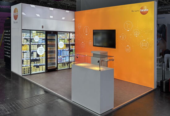 Messestand Testo Savaris EuroShop MuellerMessebau 2026 1