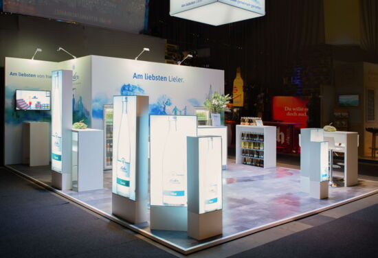 Messestand lieler mueller messebau plazaculinaria2019 2