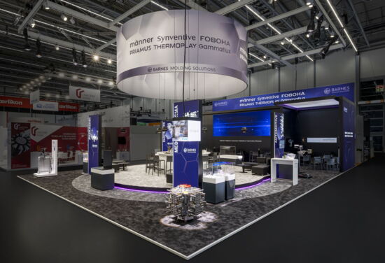 Messestand Barnes MuellerMessebau K 2025 4