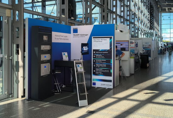 Messestand Trumpf Huettinger PSE Erfurt mueller messebau 2026