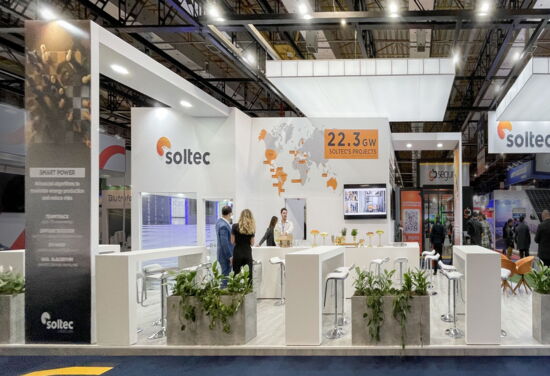 Messestand soltec MuellerInternationalExhibitServices TheSmarterE 2024 3