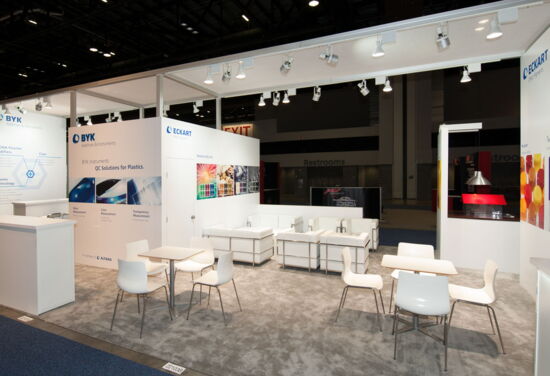 Exhibition booth Eckart NPE Orlando Mueller International Exhibit Services 03