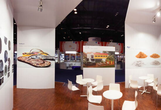 Exhibition booth Eckart NPE Orlando Mueller International Exhibit Services 05