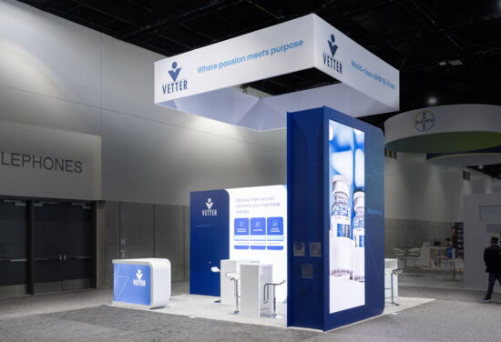 Exhibition booth Vetter Pharma Bio International Convention 2026 Mueller International Exhibit Services 05