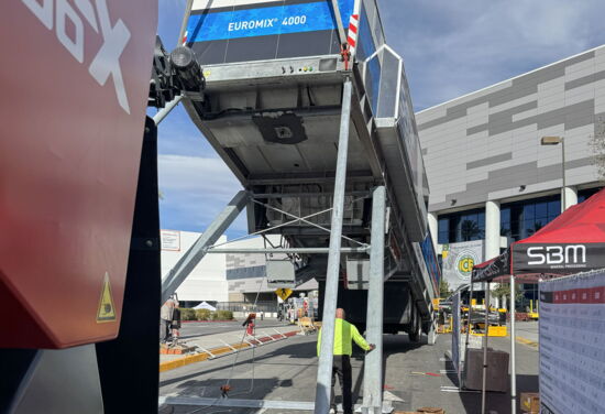 Exhibition booth sbm ConExpo26 MuellerInternationalExhibitServices 02