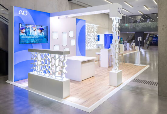 Messestand AOFoundation MuellerMessebau DKOU 4