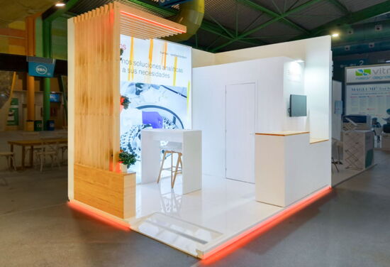 Messestand BioSystems mueller messebau Labclin Malaga2022 1