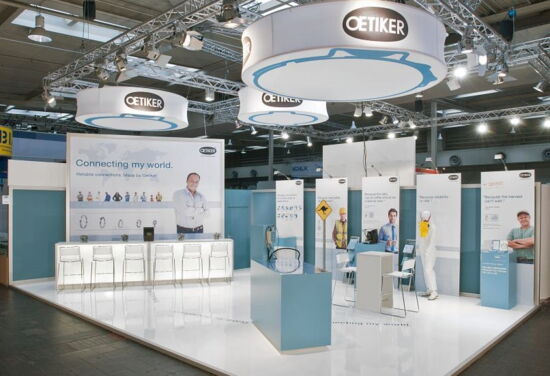 Hans Oetiker GmbH, Fastener Fair Stuttgart, 24 qm