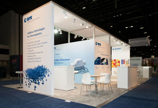 Exhibition booth Eckart NPE Orlando Mueller International Exhibit Services 07