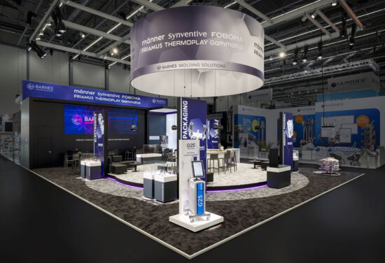 Messestand Barnes MuellerMessebau K 2025 1