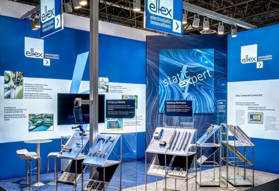 Messestand eltex mueller messebau k2022 2