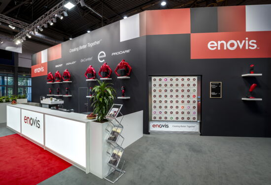 Messestand enovis ormed mueller messebau OTWorld 2024 2