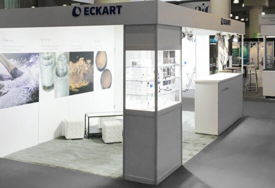 Exhibition booth Eckart SuppliersDay NewYork Mueller International Exhibit Services 01