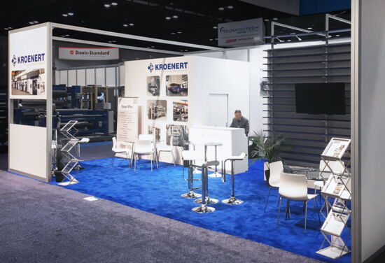 Exhibition booth Kroenert ICE Orlando17 Mueller International Exhibit Services 02