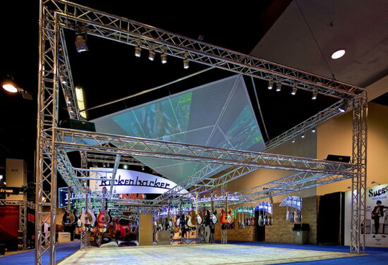 Exhibition booth Rickenbacker Namm Anaheim Mueller International Exhibit Services 19