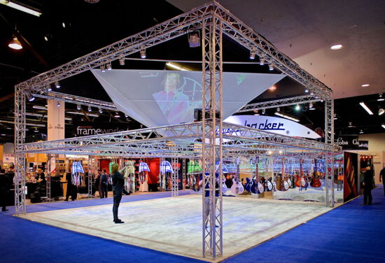 Exhibition booth Rickenbacker Namm Anaheim Mueller International Exhibit Services 09