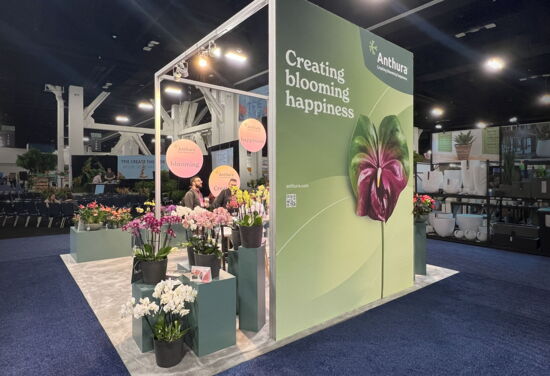 Exhibition booth anthura FortLauderdale Mueller International Exhibit Services 02