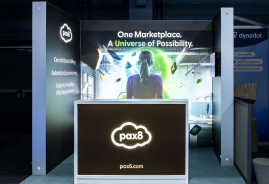 Messestand pax8 mueller messebau cloudfest2024 1