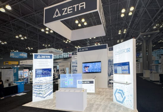 Exhibition booth ZETA Interphex MuellerInternationalExhibitServices 2025 02