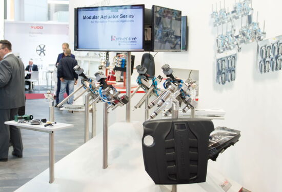 Messestand maenner mueller messebau fakuma 2017 7