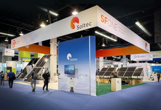 Messestand soltec mueller messebau spi2022 4