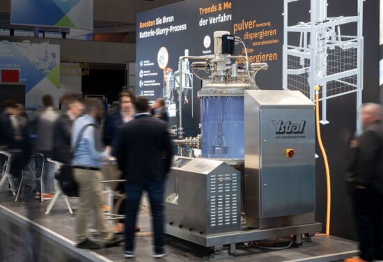 Messestand ystral mueller messebau powtech2022 3