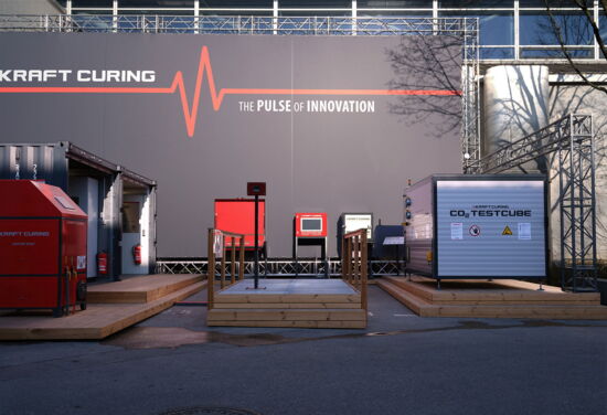 Mesestand Kraft MuellerMessebau A1 Bauma 2025 13