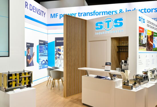 Messestand STS MuellerMessebau PCIM 2025 3
