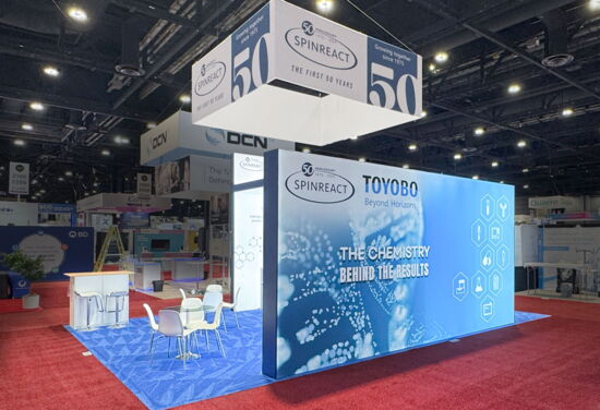 Spinreact MuellerInternationalExhibitServices ADLM2025 3