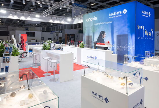 Messestand enovis mueller messebau dkou2022 2