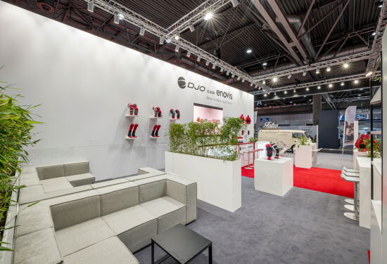 Messestand enovis mueller messebau ot world 2022 5