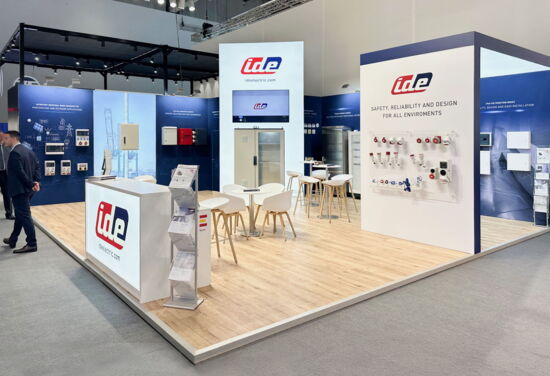 Messestand ide mueller messebau LightBuilding2026 1