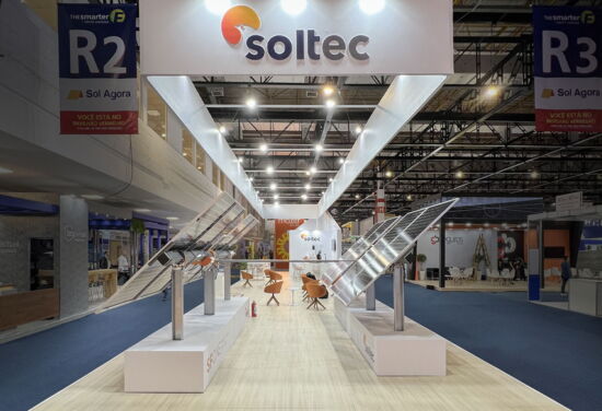 Messestand soltec mueller international services tse2023 3