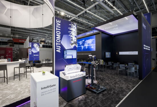 Messestand Barnes MuellerMessebau K 2025 6