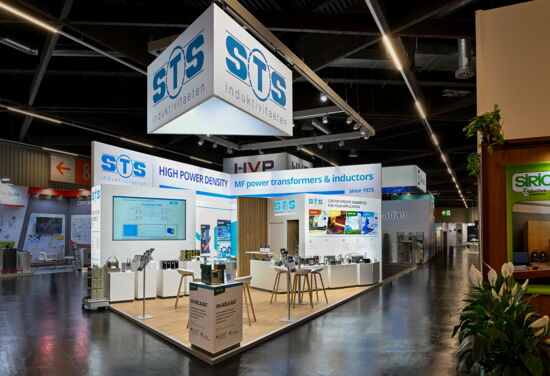 Messestand STS MuellerMessebau PCIM 2025 4