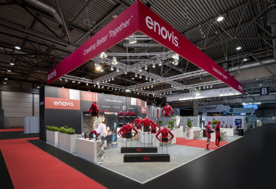 Messestand enovis ormed mueller messebau OTWorld 2024 5