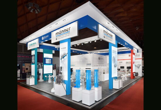 Messestand maenner mueller messebau fakuma 2017 2