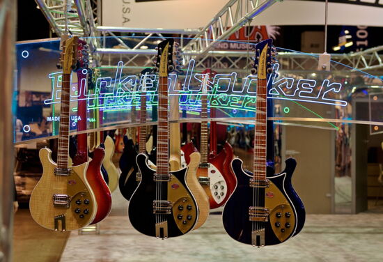 Exhibition booth Rickenbacker Namm Anaheim Mueller International Exhibit Services 11