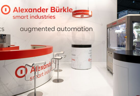 Messestand alexander buerkle mueller messebau motek2018 3