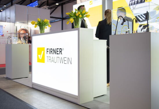 Messestand firner mueller messebau ie2019 2