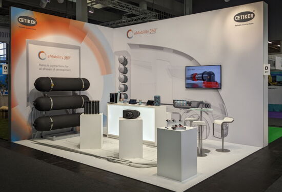 Messestand oetiker mueller messebau iaa2022 1