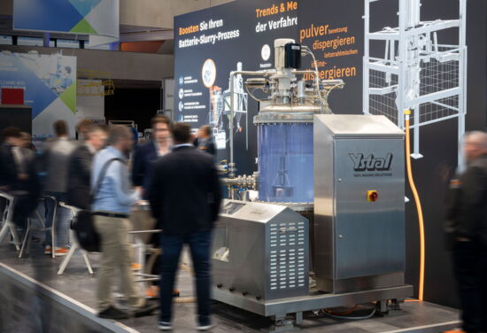 Messestand ystral mueller messebau powtech2022 3