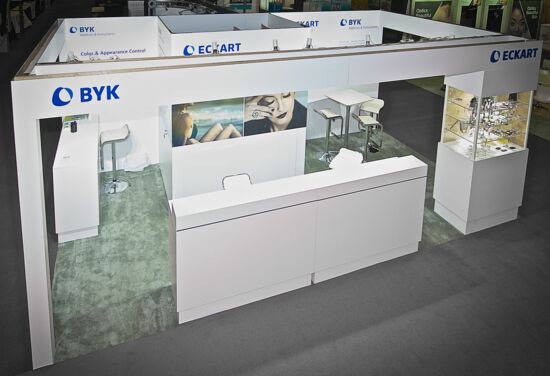 Exhibition booth Eckart SuppliersDay Edison Mueller International Exhibit Services 01
