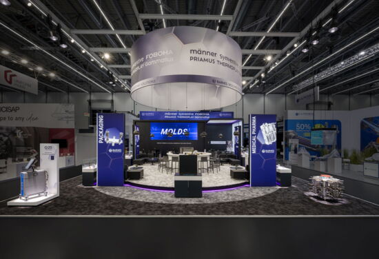Messestand Barnes MuellerMessebau K 2025 3