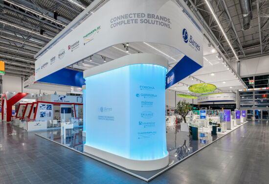 Messestand barnes maenner thermoplay synventive mueller messebau k 2019 4