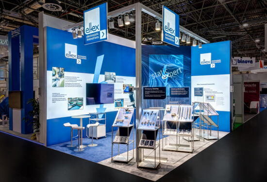 Messestand eltex mueller messebau k2022 4