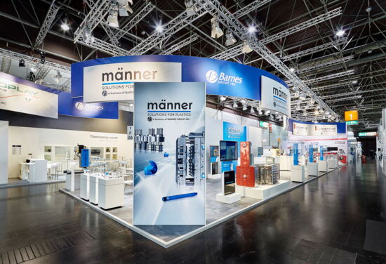 Messestand maenner thermoplay synventive mueller messebau k 2016 6