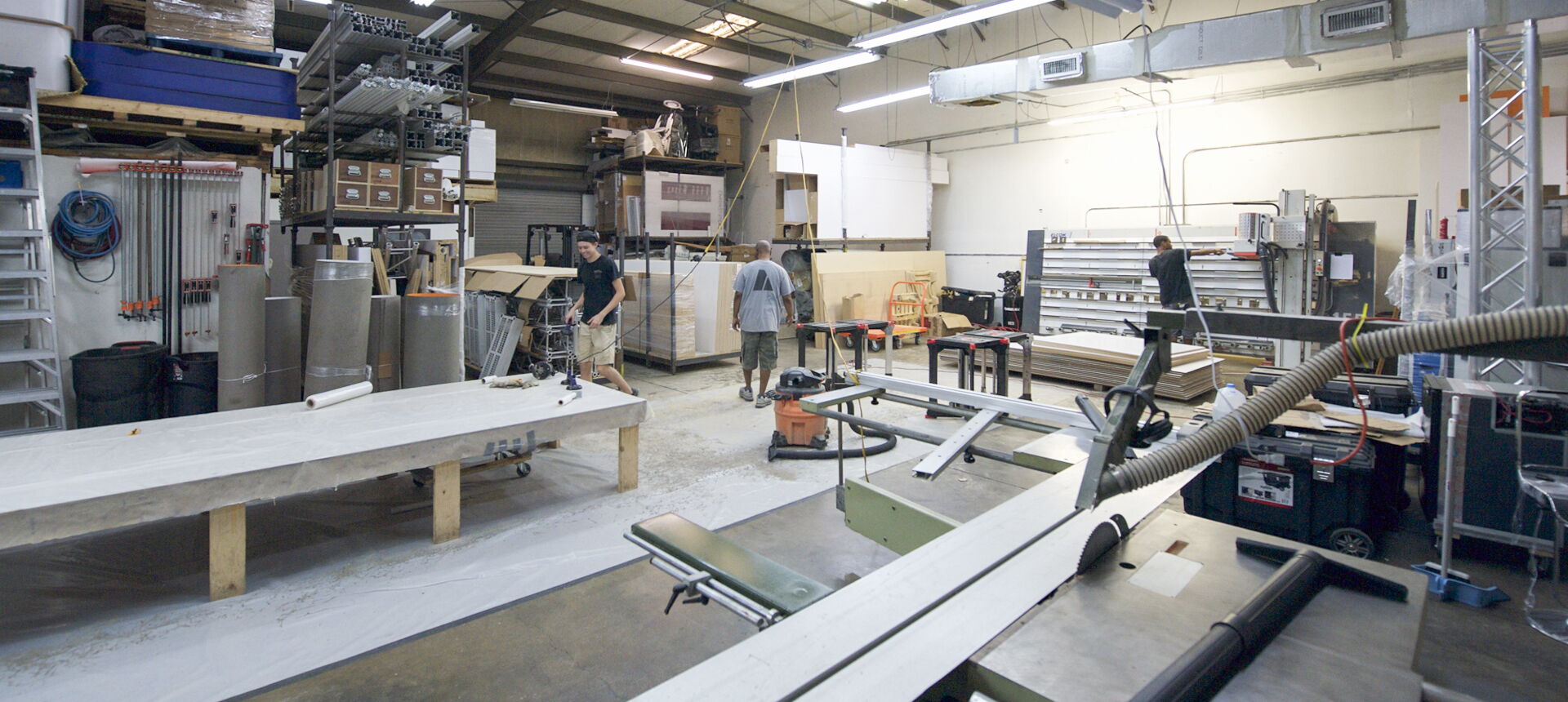 Warehouse of Müller Messebau GmbH