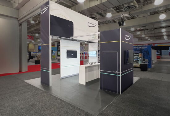 Exhibition booth HellaAglaia NRF NewYork Mueller International Exhibit Services 01